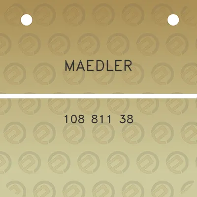 maedler-108-811-38