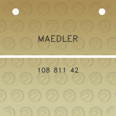 maedler-108-811-42