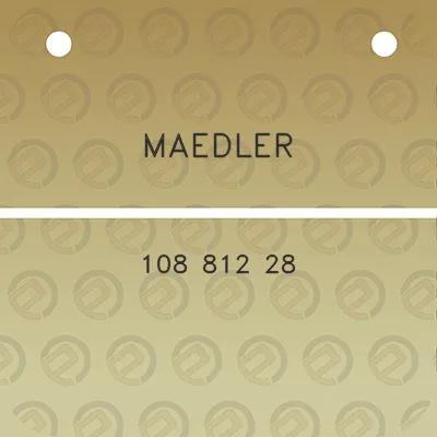 maedler-108-812-28