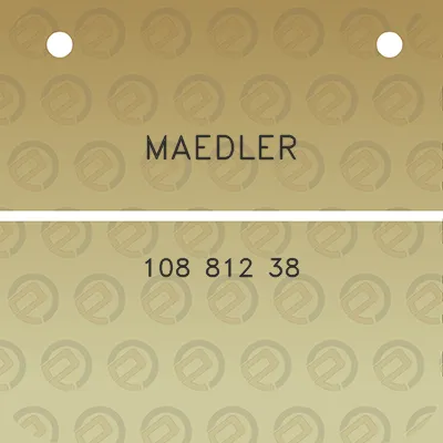 maedler-108-812-38