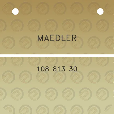 maedler-108-813-30