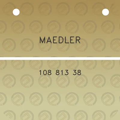 maedler-108-813-38