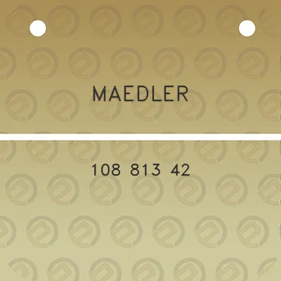 maedler-108-813-42