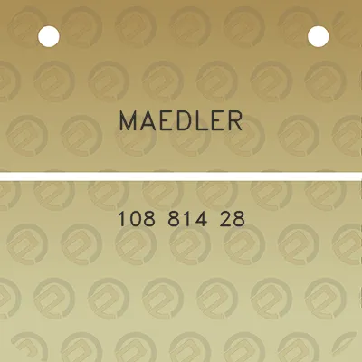 maedler-108-814-28