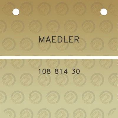 maedler-108-814-30