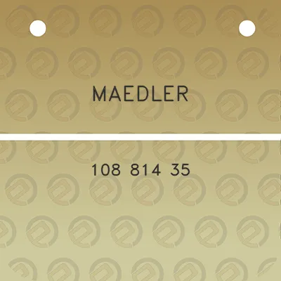 maedler-108-814-35