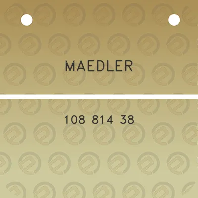 maedler-108-814-38