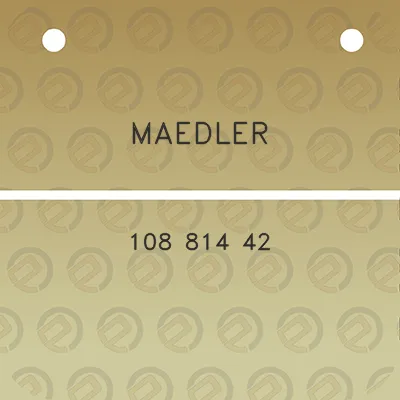 maedler-108-814-42