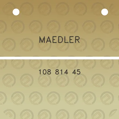 maedler-108-814-45