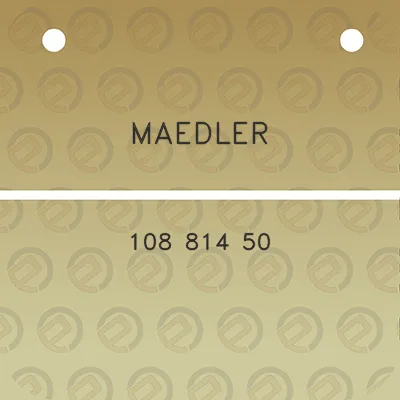 maedler-108-814-50