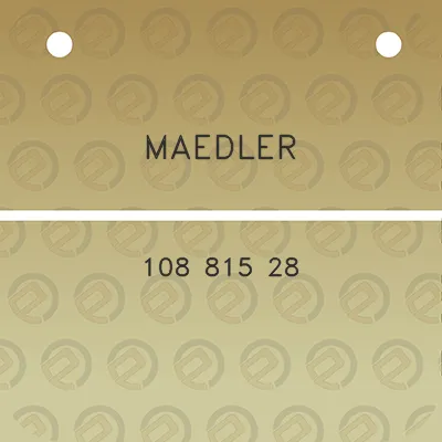 maedler-108-815-28