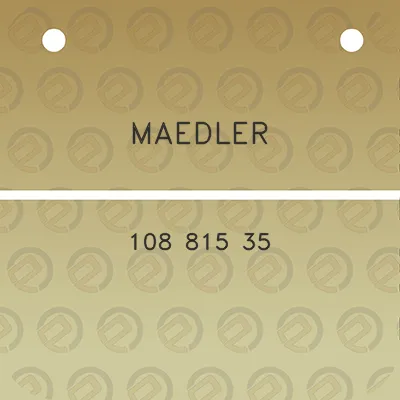 maedler-108-815-35