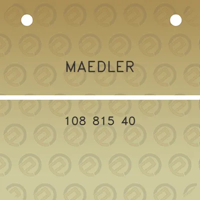 maedler-108-815-40