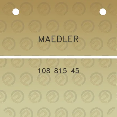 maedler-108-815-45