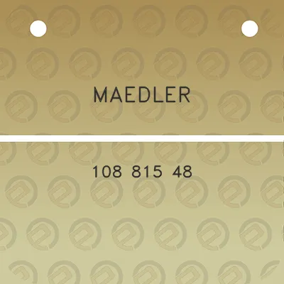 maedler-108-815-48