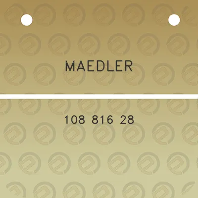 maedler-108-816-28