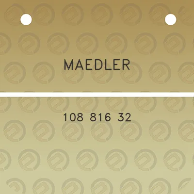 maedler-108-816-32