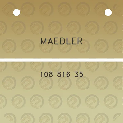 maedler-108-816-35