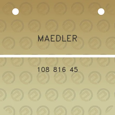 maedler-108-816-45