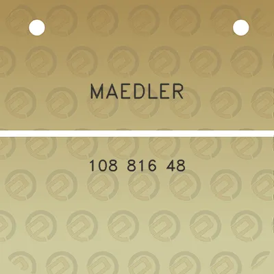 maedler-108-816-48