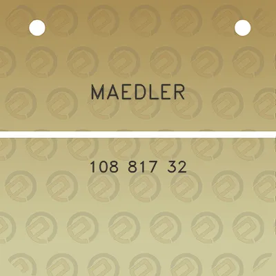 maedler-108-817-32