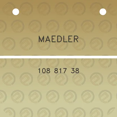 maedler-108-817-38