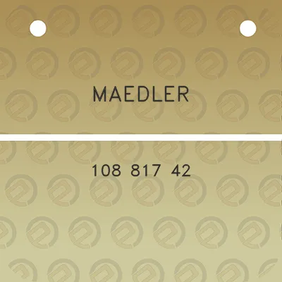 maedler-108-817-42