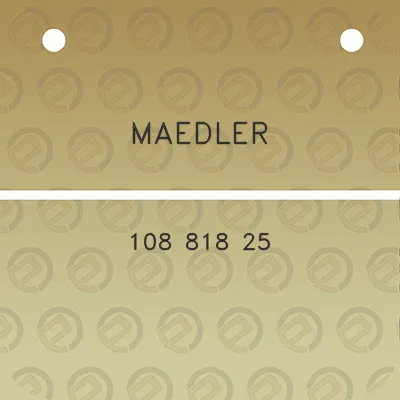 maedler-108-818-25