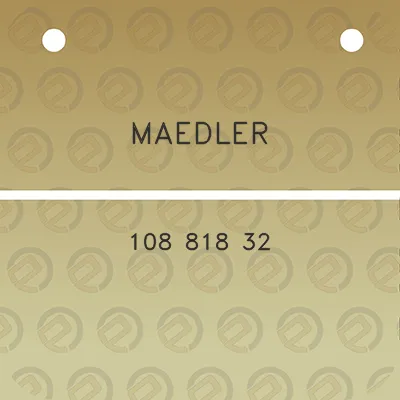 maedler-108-818-32