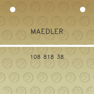 maedler-108-818-38