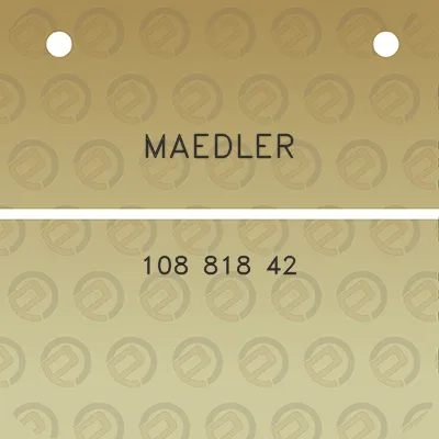 maedler-108-818-42