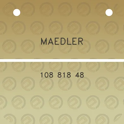 maedler-108-818-48