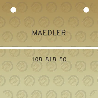 maedler-108-818-50