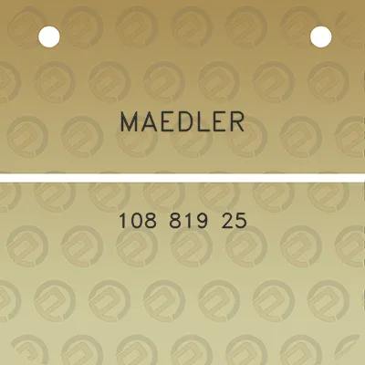 maedler-108-819-25