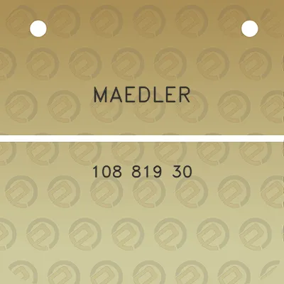 maedler-108-819-30