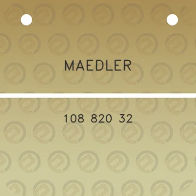 maedler-108-820-32