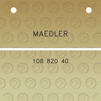 maedler-108-820-40