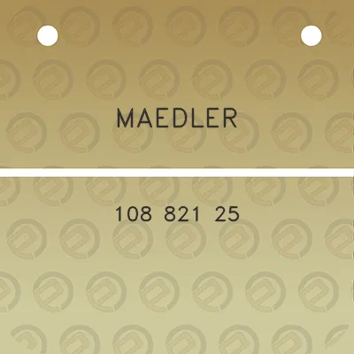 maedler-108-821-25