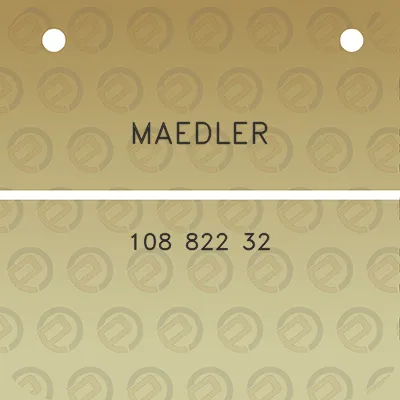 maedler-108-822-32