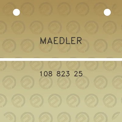 maedler-108-823-25