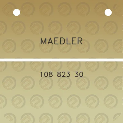 maedler-108-823-30