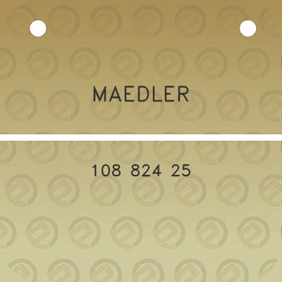 maedler-108-824-25