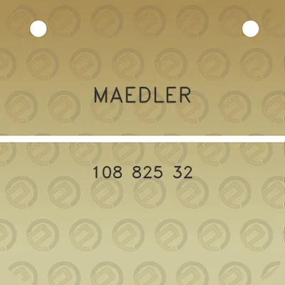 maedler-108-825-32