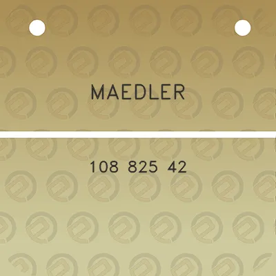 maedler-108-825-42