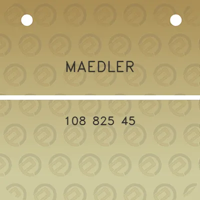 maedler-108-825-45