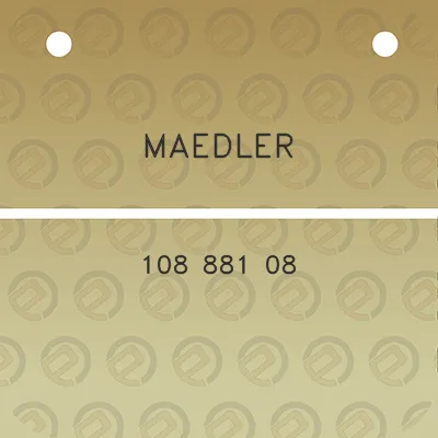 maedler-108-881-08