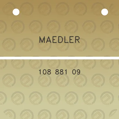 maedler-108-881-09