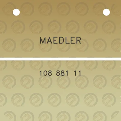 maedler-108-881-11