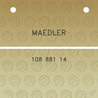 maedler-108-881-14