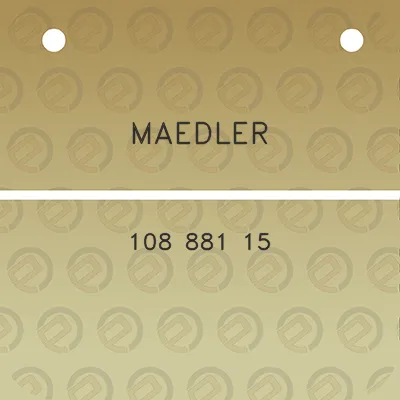 maedler-108-881-15